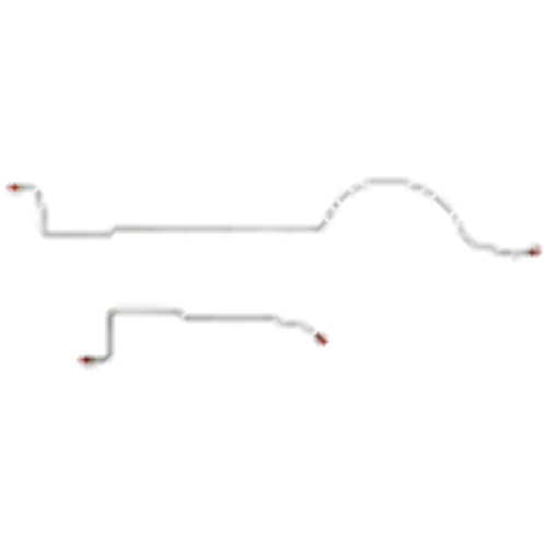 Mopar A Body Complete Brake Line Kit; Fine Lines-CBK0602SS