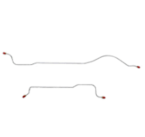 Mopar B Body Complete Brake Line Kit; Fine Lines-CBK0611SS