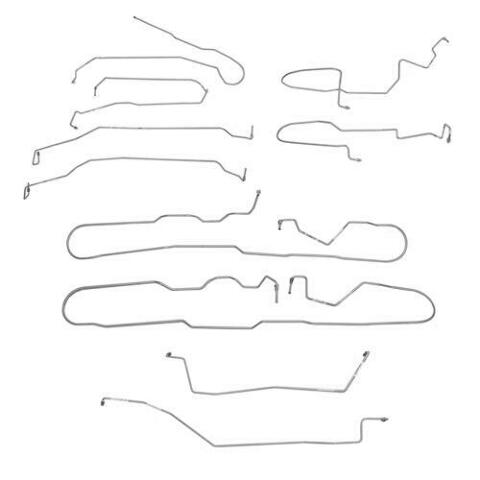 Fits 14-18 Silverado/Sierra 1500 ExtCab/Short Bed, Complete Brake Line CBK0686OM