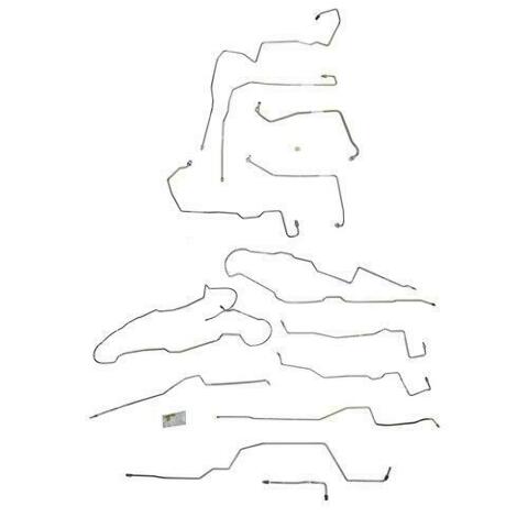 Fits 2012-13 Ford F-150, w/Super Cab/Standard Bed Complete Brake Line Kit CBK0689OM