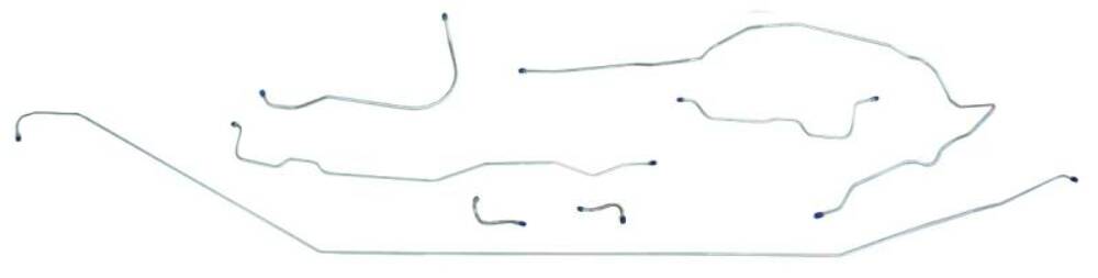 Fits 1956 - 1962 Chevrolet Corvette Full Brake Line Set CBL900