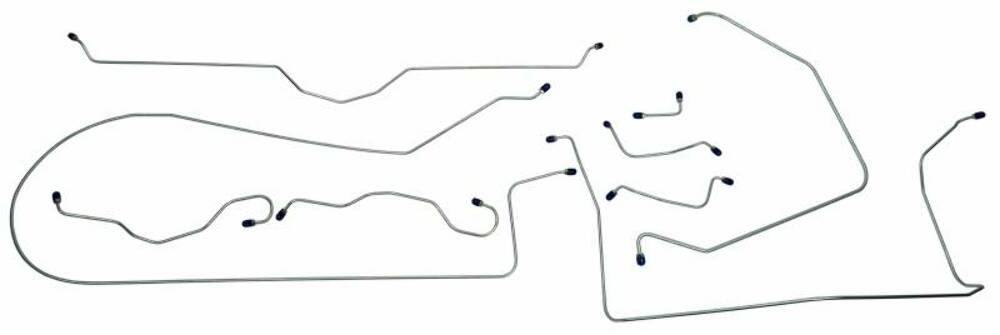 Fits 1963 - 1964 Chevrolet Corvette?Full Brake Line Set CBL901
