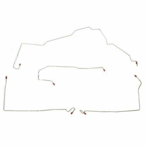 2001-05 Chevrolet Malibu Front Brake Line Kit w/ ABS Stainless - CKT0001SS