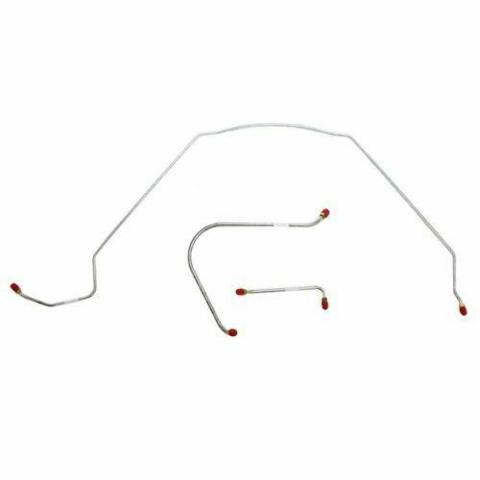1964-65 Chevrolet Chevelle Front Brake Line Kit Standard Drum Brake CKT6401SS