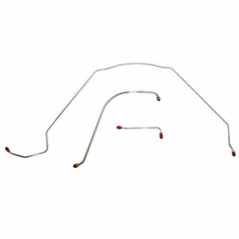 1964-66 Chevrolet Chevelle Front Brake Line Kit Power Drum Brake CKT6402OM