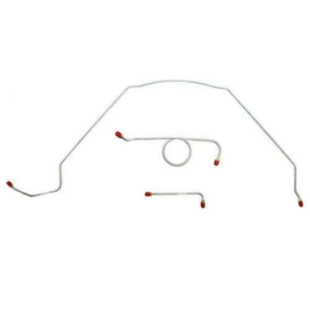 1966 Chevrolet Chevelle Front Brake Line Kit Standard Brakes - CKT6601SS - Front Lines Car Part People