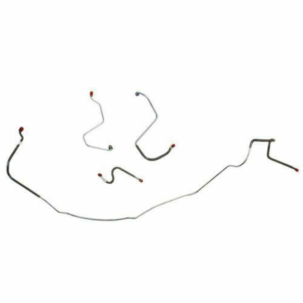 1967 Chevrolet Chevelle Front Brake Line Kit Standard Drum Brakes - CKT6703OM - Front Lines Car Part People