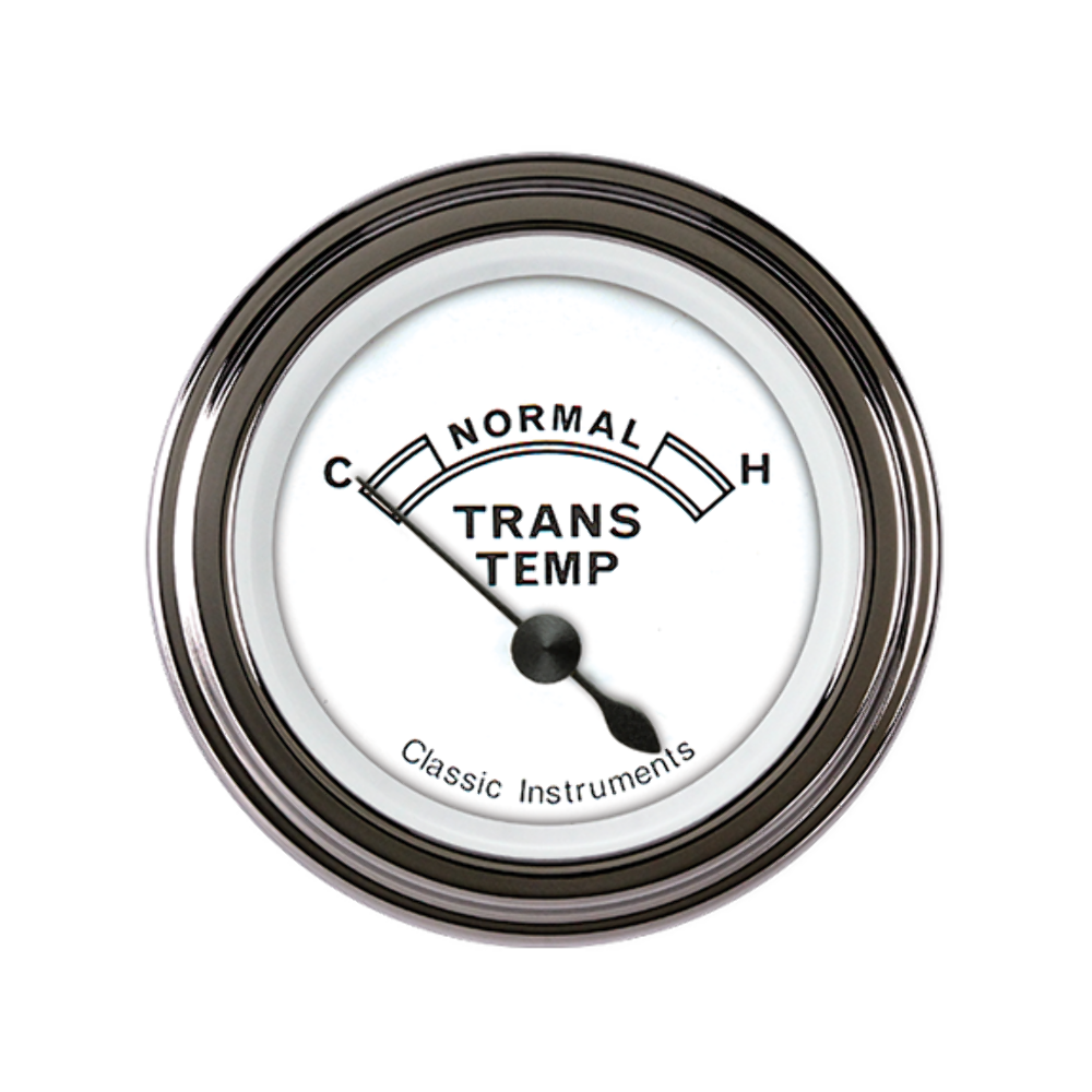Classic White 2 1/8" Transmission Temp CW27SLF
