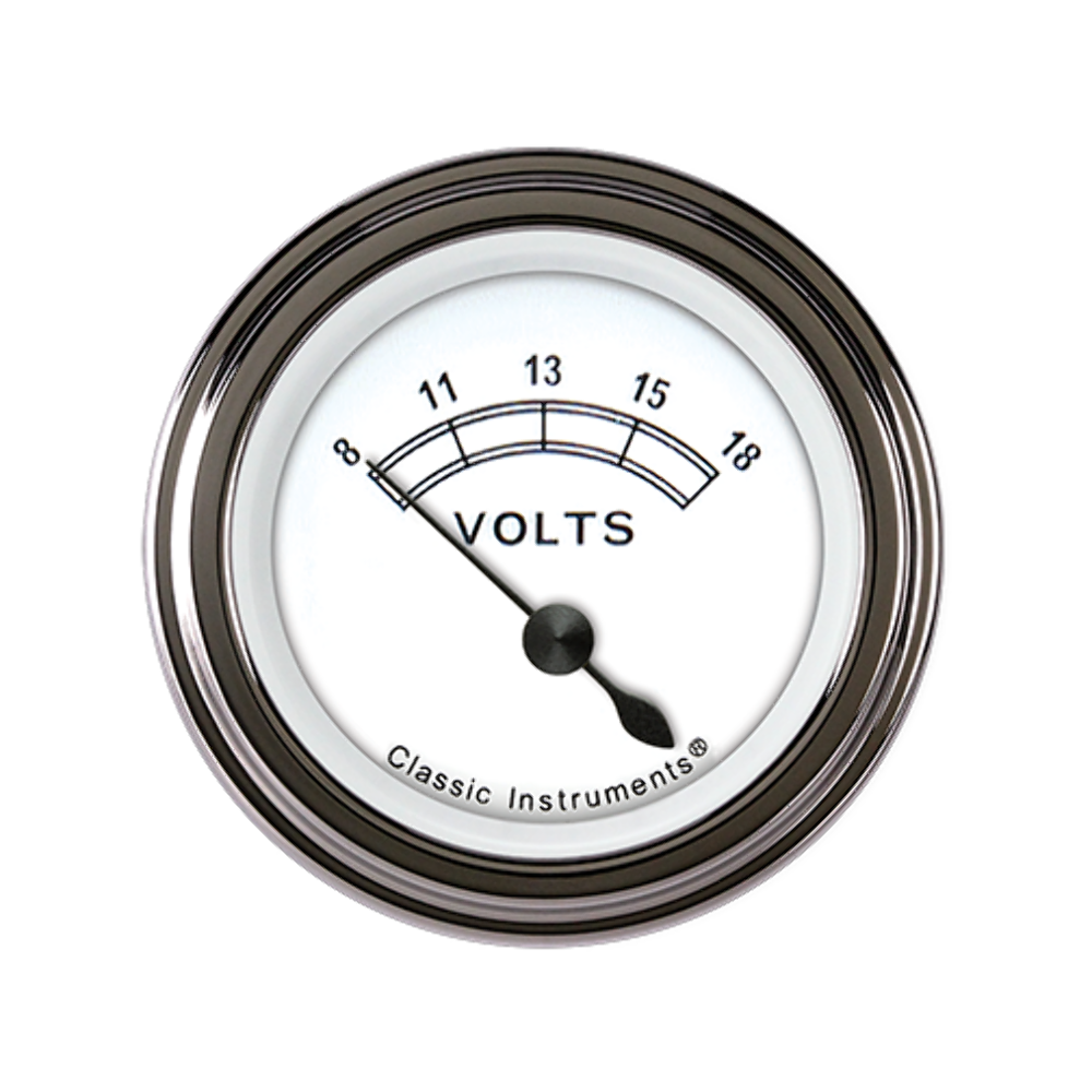 Classic White 2 1/8" Volt CW30SLF