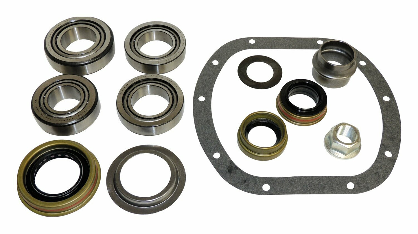 Fits 2007-2018 JK Wrangler; Differential Overhaul Kit -D30JKMASKIT-CRN