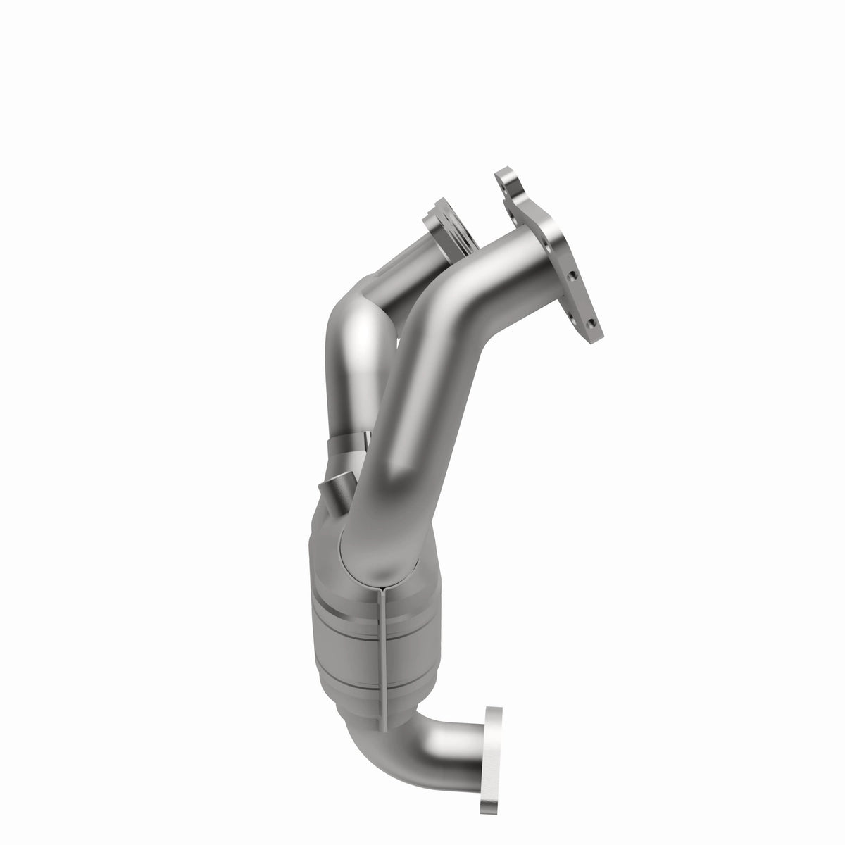 Catalytic Converter with Integrated Exhaust Manifold for HM Grade Federal / EPA Compliant Direct-Fit Manifold Catalytic