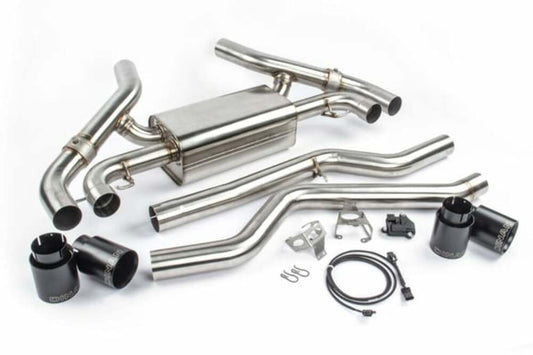 Dinan Free Flow Axle-Back Exhaust for 2020-2024 BMW M340i/M440i D660-0085-BLK