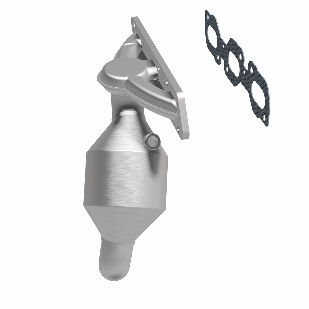 Catalytic Converter with Integrated Exhaust Manifold for HM Grade Federal / EPA Compliant Direct-Fit Manifold Catalytic