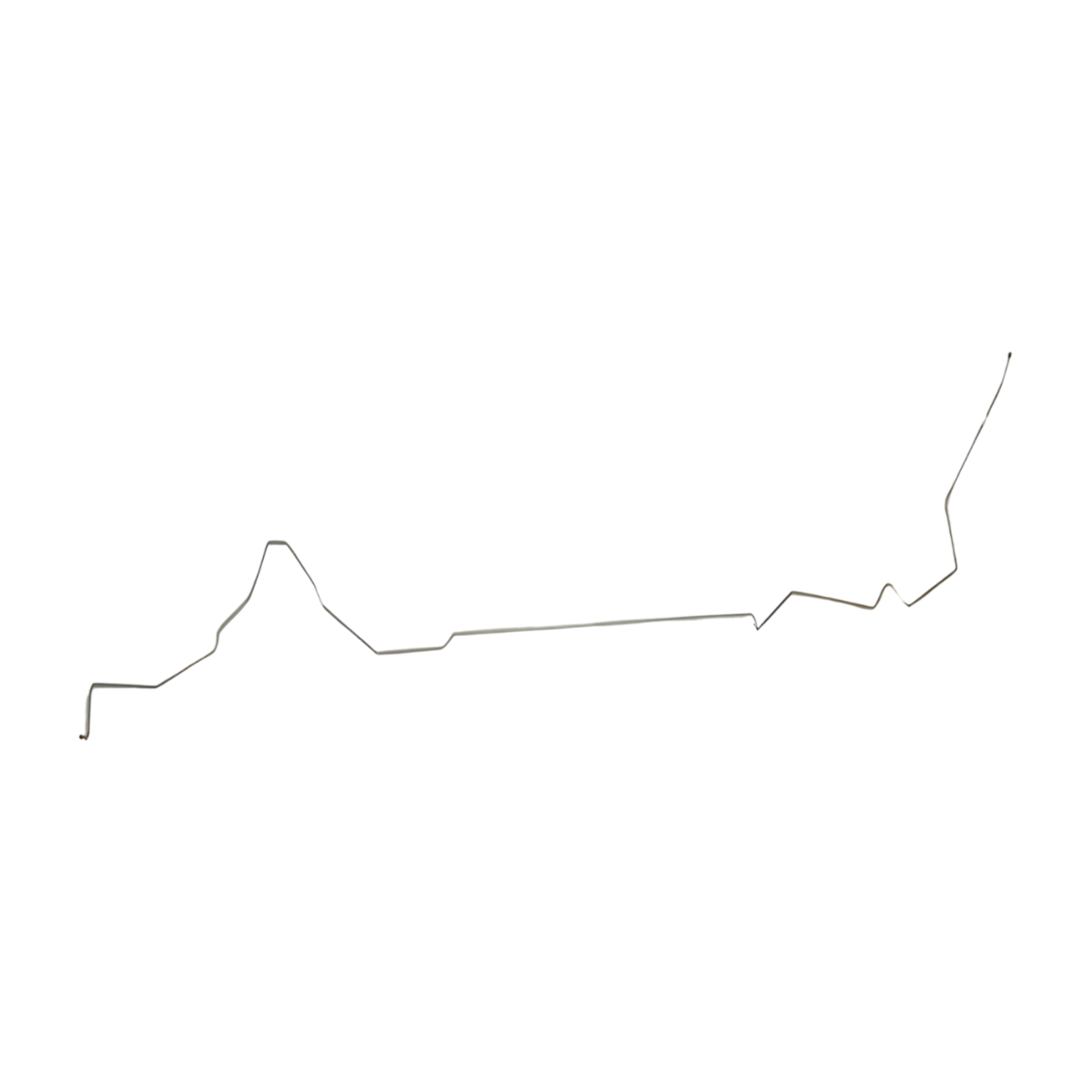 1967 Ford Fairlane Convertible Fuel Line 5/16 Tank to Pump Fuel Line - DGL6702SS