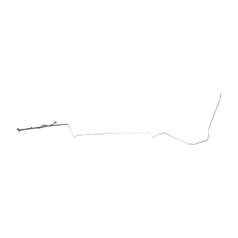1970-71 Ford Fairlane Hardtop Fuel Line Kit 3/16 Fuel Return Lines - DGL7007OM