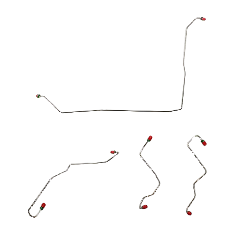 For Ford Escape 2001-2004 Front Brake Line Kit w/ AWABS-DKT0101SS-CPP