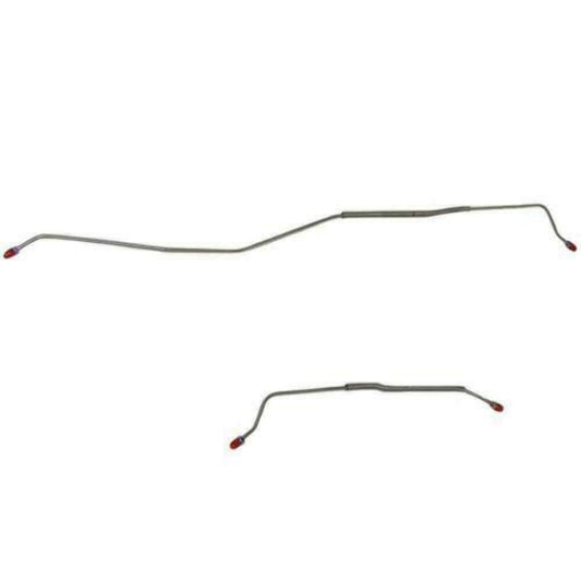 1970 Ford Fairlane Rear Axle Lines with 9 Inch Rear Axle 2 Set - DRA7001SS - Rear Lines Car Part People