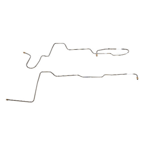 1966 Ford Fairlane SM BLK Transmission Cooler Lines C4 Transmission - DTC6602SS