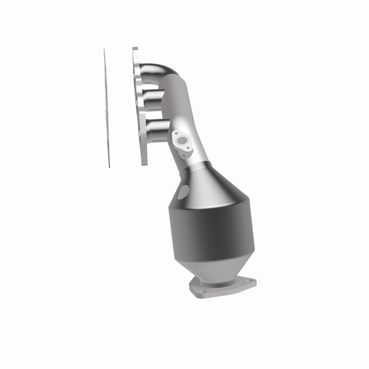 Catalytic Converter with Integrated Exhaust Manifold for HM Grade Federal / EPA Compliant Direct-Fit Manifold Catalytic