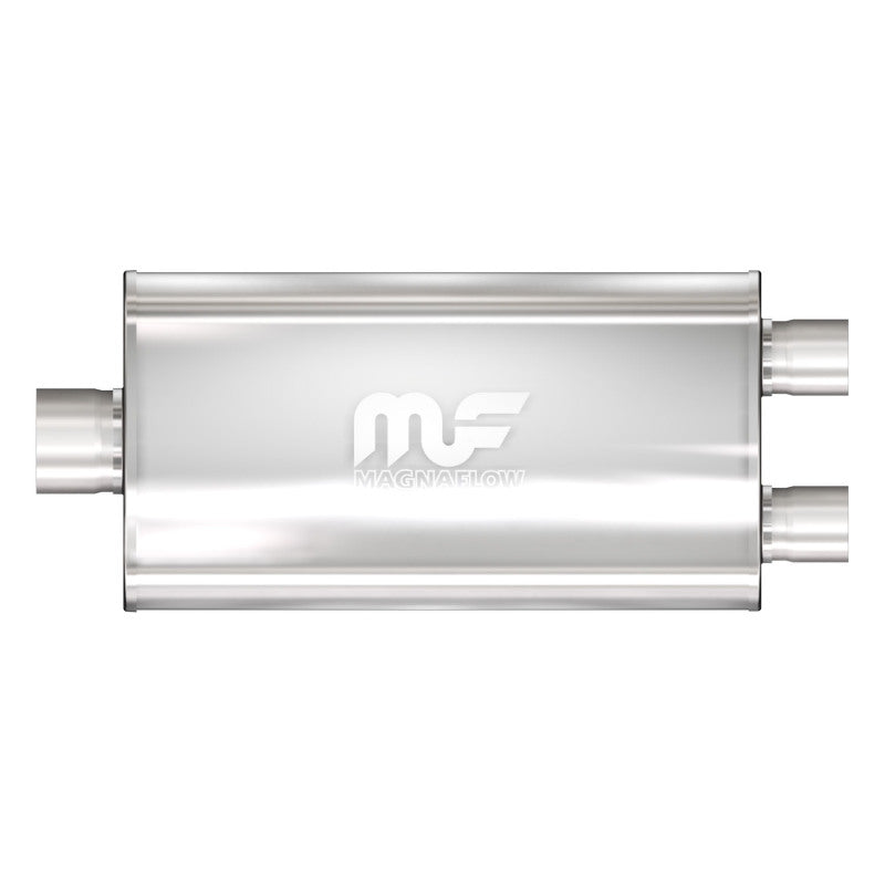 03-06 Cadillac Escalade Gas 3 Inlet/2.5 Outlet SS Muffler 12588 Magnaflow - Performance Mufflers Car Part People
