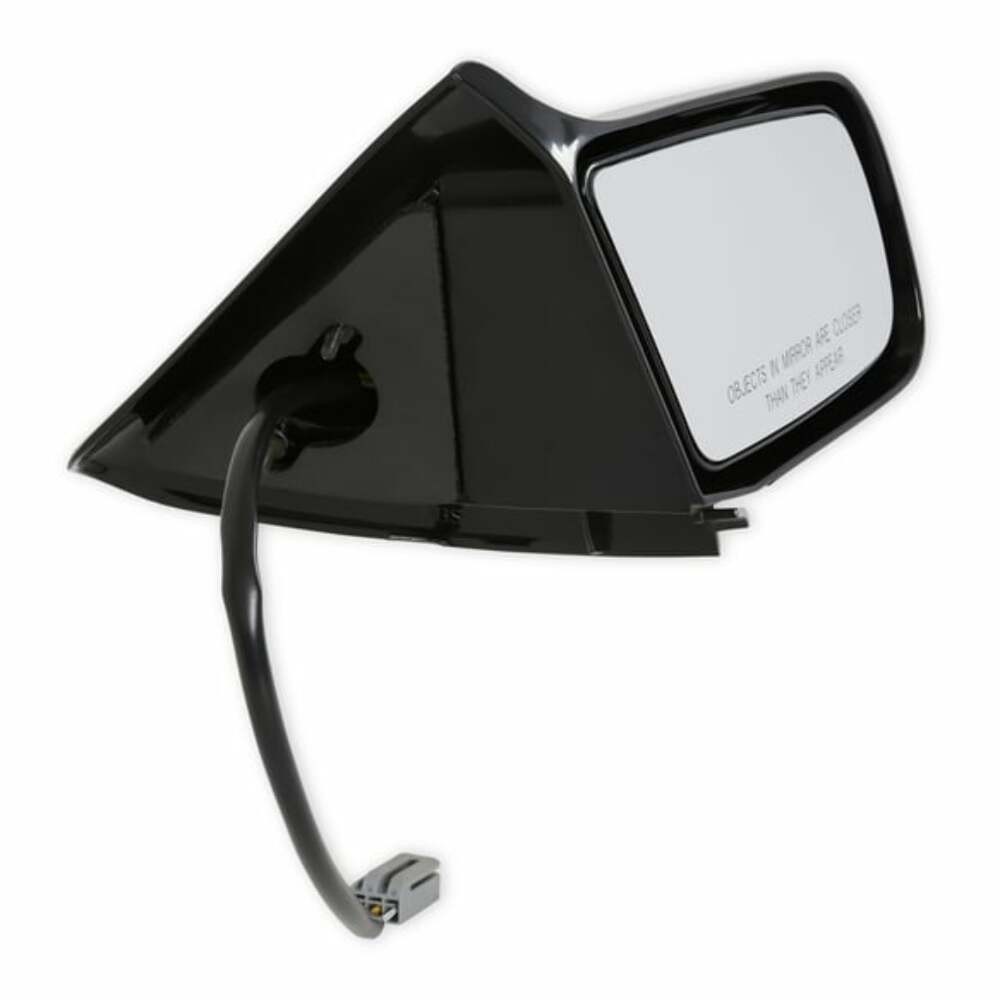Fits 87-93 Mustang Coupe/Hatchback Passenger Side Mirror Unpainted-E9ZZ-17683-A