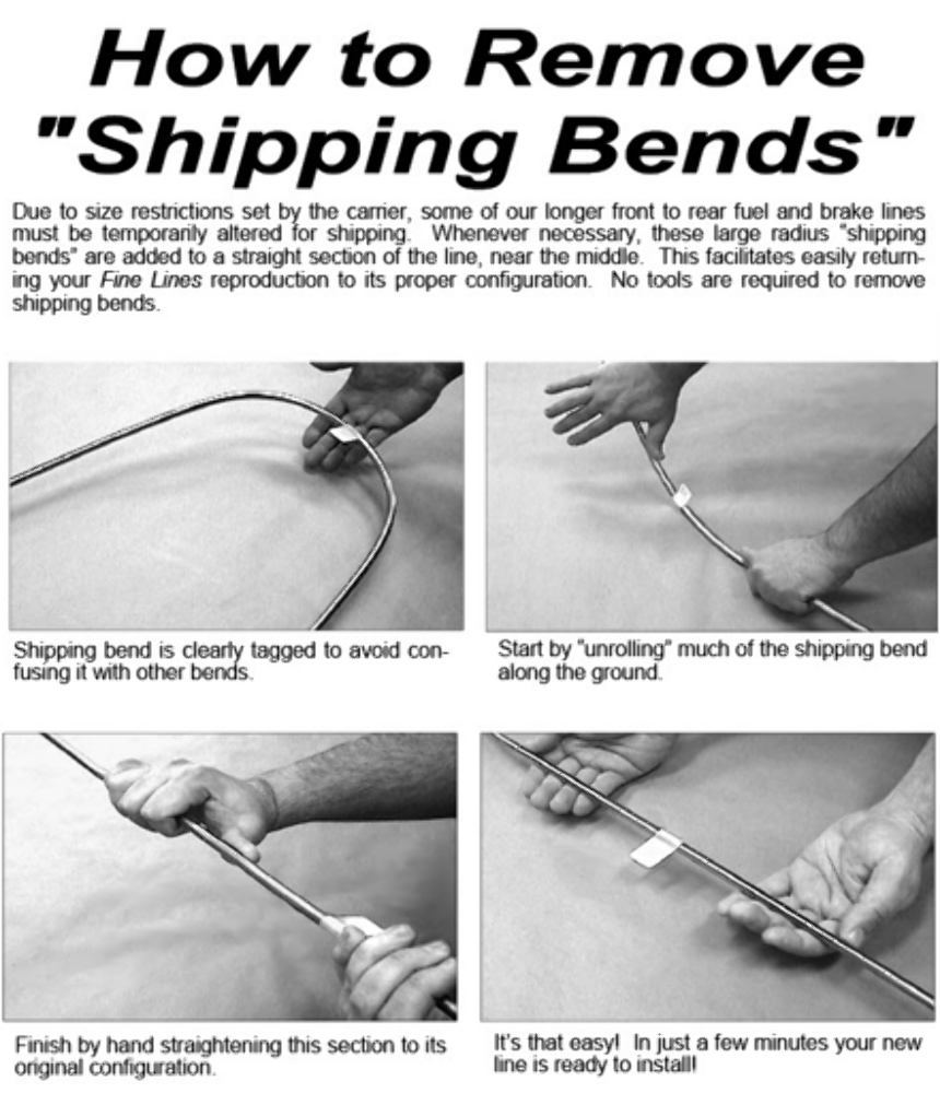 1970-74 Dodge Challenger Intermediate Brake Line Stainless EIN7007SS