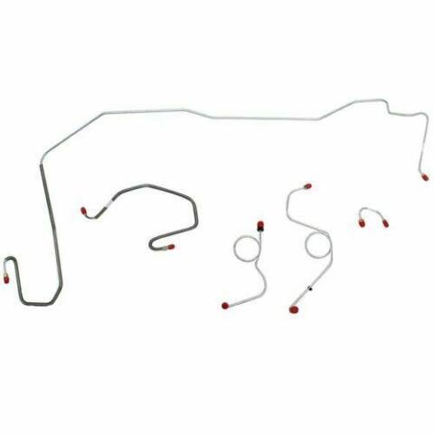 1970-71 Dodge Challenger Front Brake Line Kit Power Disc Brakes - EKT7003OM