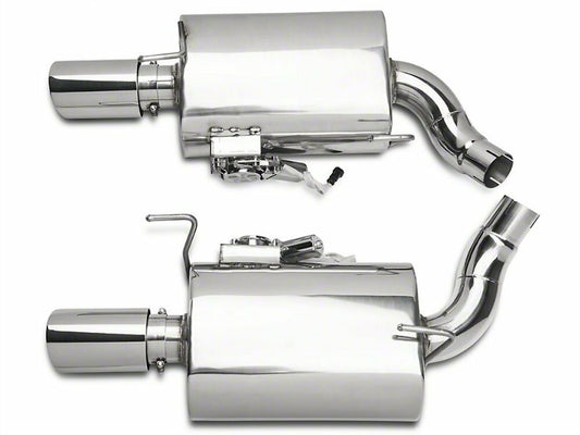 XFORCE Exhaust ES-FM10-VMK-ABS Varex 304 SS Axle-Back Exhaust w/Split Rear Exit