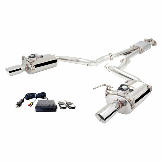 XFORCE ES-FM15-02-VMK-CBS - Varex 304 SS Cat-Back Exhaust w/ Split Rear Exit