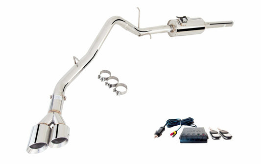 XFORCE Exhaust ES-GM2007-VMK-CBS GMC Sierra 2011 V8 3 SS Cat-Back System w/Varex