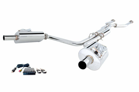 XFORCE Exhaust ES-LISF-VMK-CBS for Lexus ISF 8cyl Cat-Back w/Dual VarexMufflers