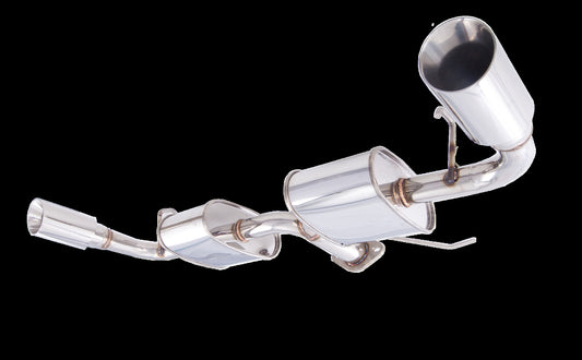 2007-2016 Mitsubishi Lancer Axle Back Exhaust 2.4L Dual Outlet XFORCE ES-ML03-R