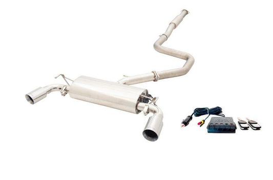 XFORCE Exhaust ESHY30NVKCS - Varex SS Cat-Back Exhaust System w/Split Rear Exit