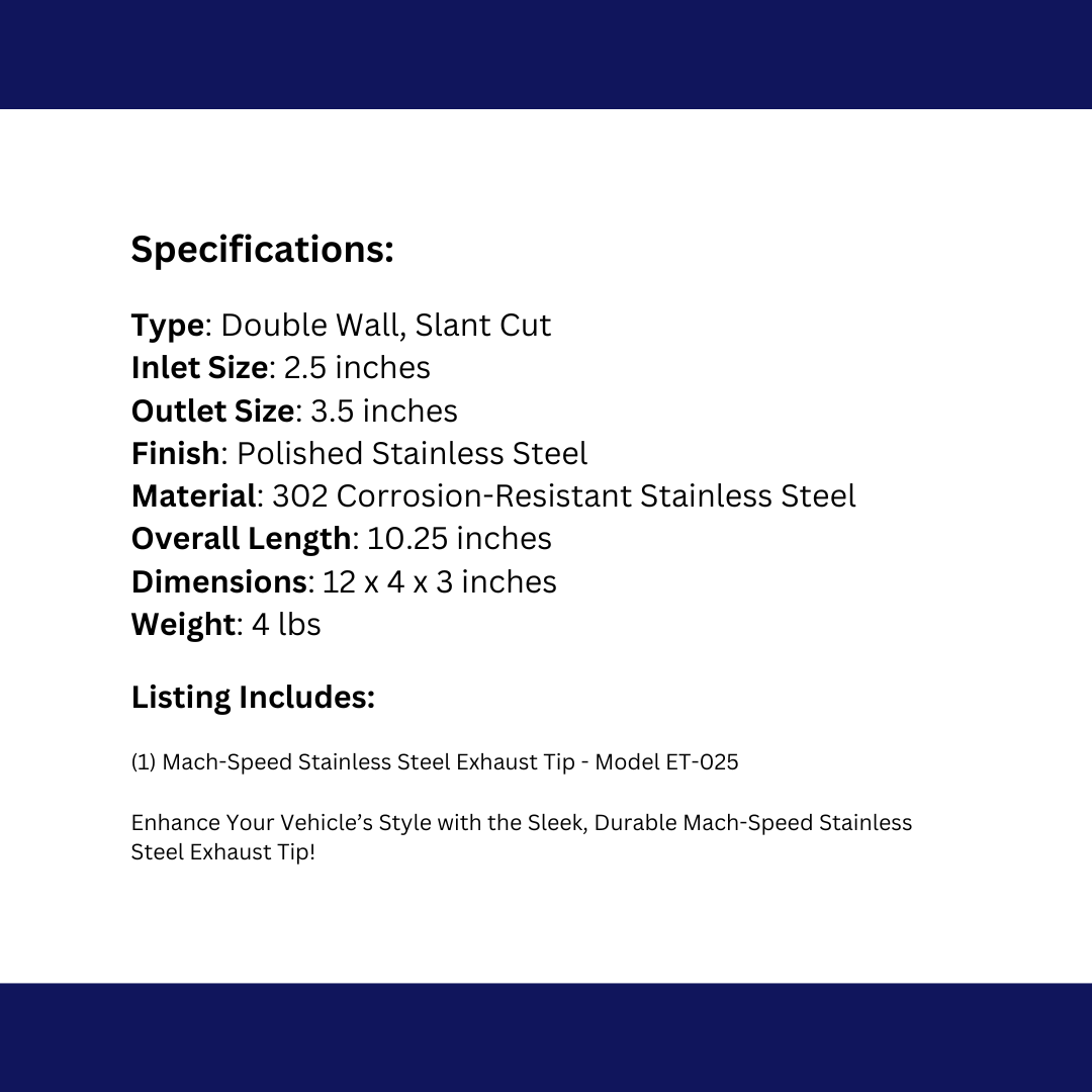 Dual Round Double Wall Slant Cut Tip Stainless Steel-ET-025