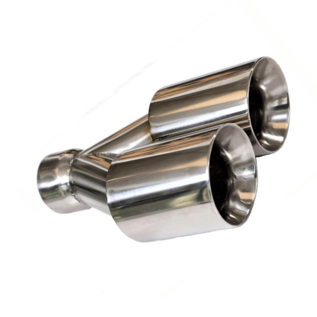 Dual Round Double Wall Slant Cut Tip Stainless Steel-ET-025