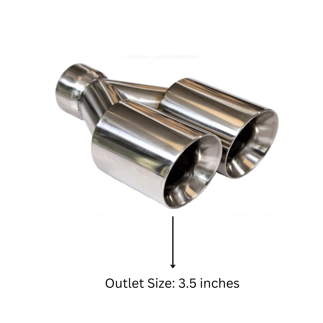 Dual Round Double Wall Slant Cut Tip Stainless Steel-ET-025