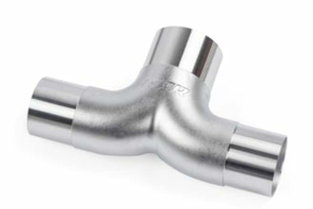 Fits APR Cast Stainless Steel T Splitter - 76mm (3") Dual 63.5mm (2.5") EXH0433
