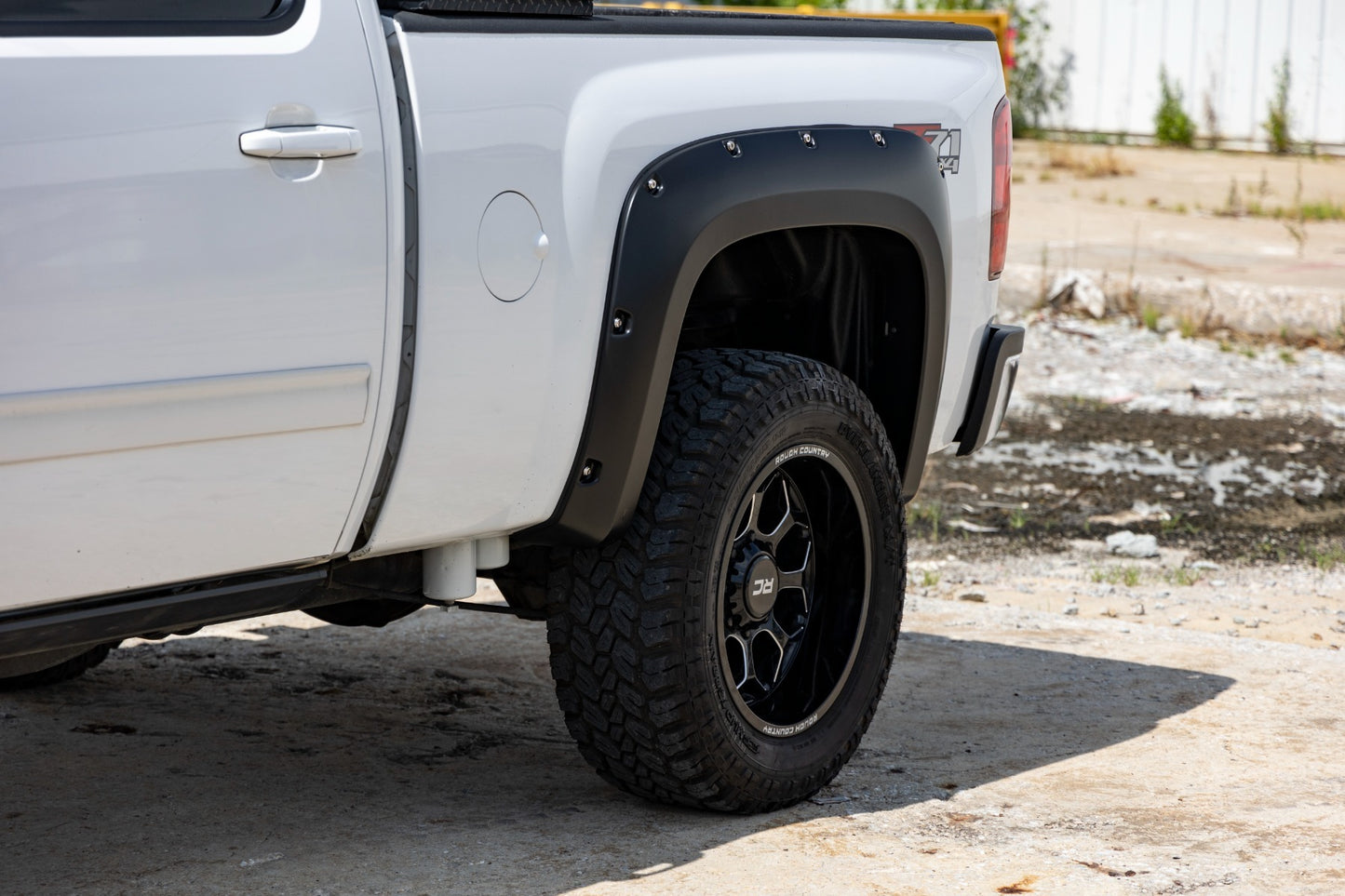 Fits Silverado 1500 (07-14) Pocket Fender Flare 6'7" & 8' Bed Red F-C10714B-GCN