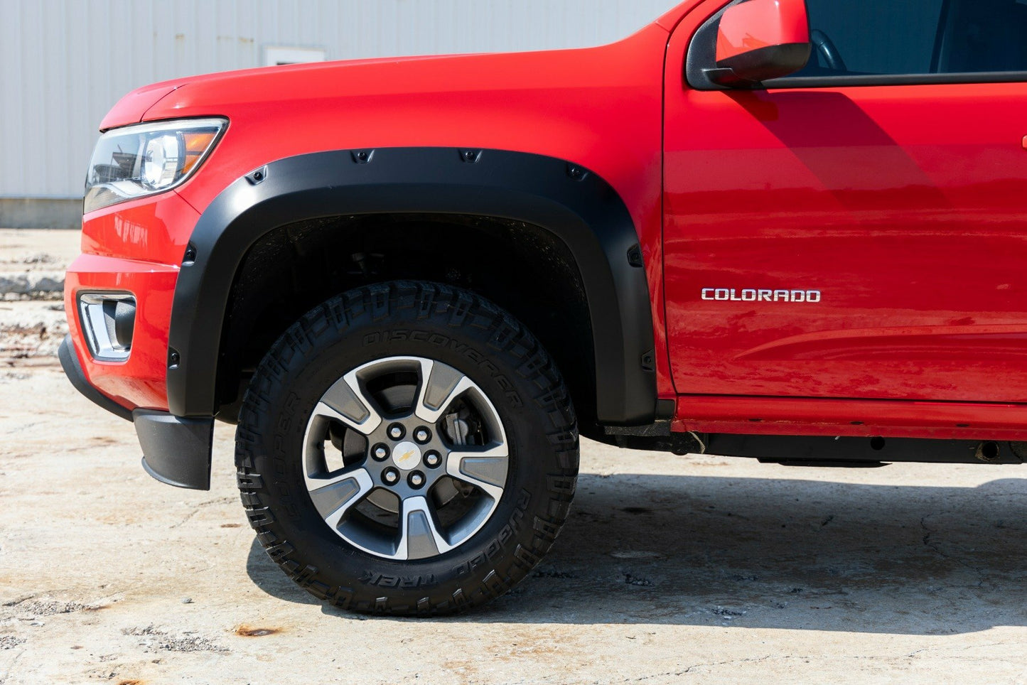 Fits Chevy Colorado(2015-22) Pocket Fender Flares GBA Gloss Black F-C11511A-GBA