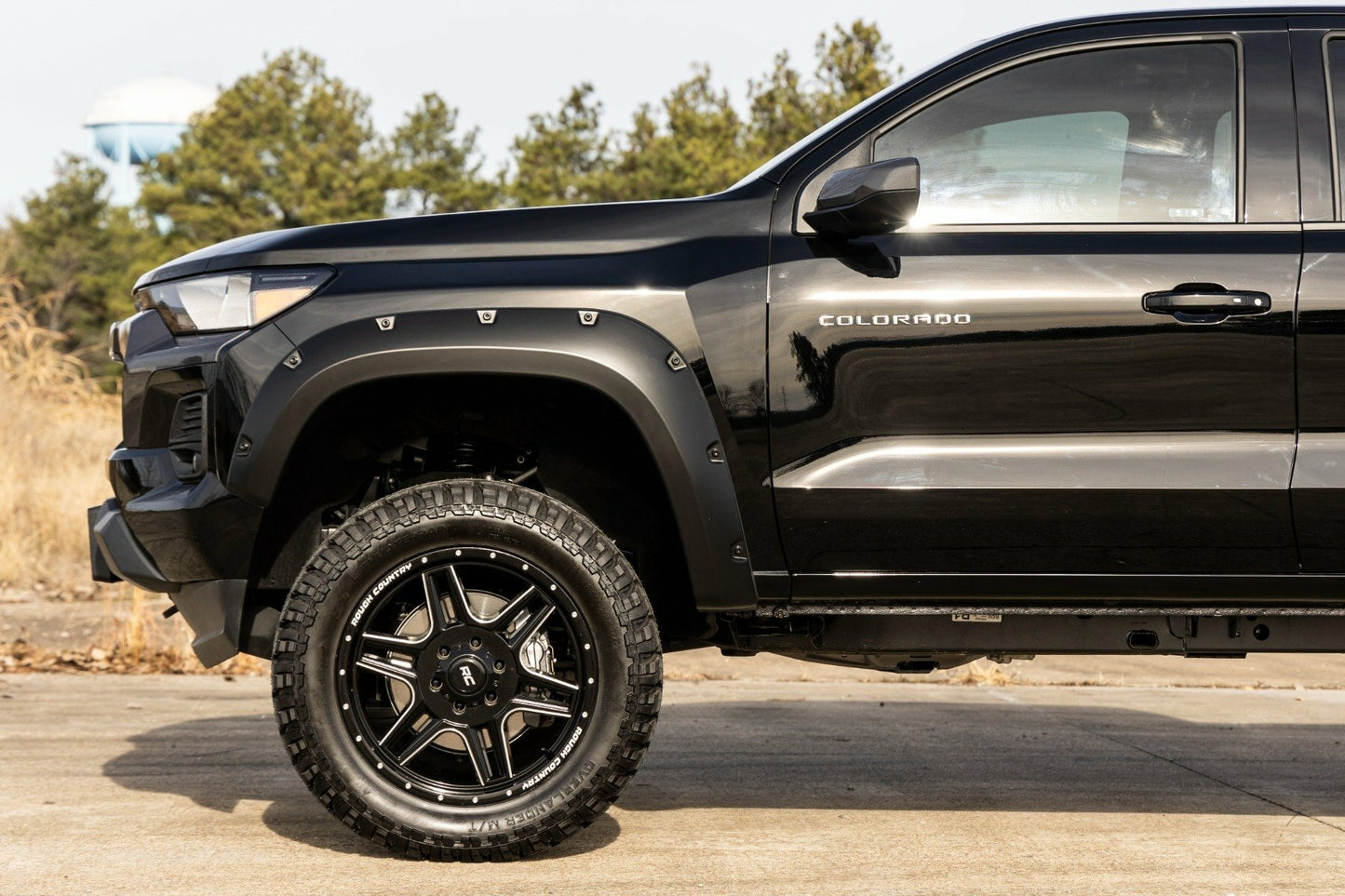 Fits Chevy Colorado(23-24) Pocket Fender Flare Grey Metallic F-C12311-GXD