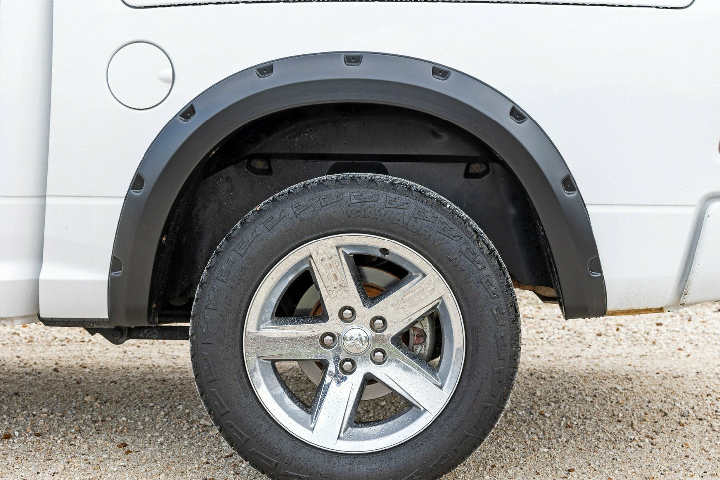Fits Ram 1500(09-18 &Classic) Pocket Fender Flare PXQ Black F-D10911B-PXQ