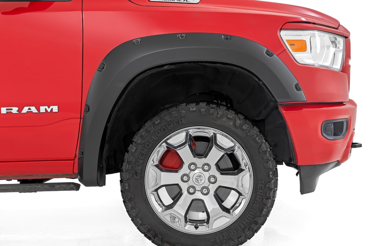 Fits Ram 1500 (2019-2024) Pocket Fender Flares PCL Blue Streak F-D10914A-PCL