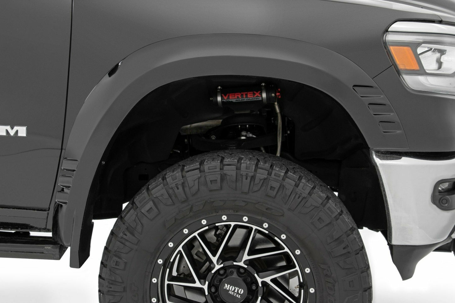 Fits Ram 1500 (2019-2024) Fender Flares SF1 JSC Billet Silver F-D319201-JSC