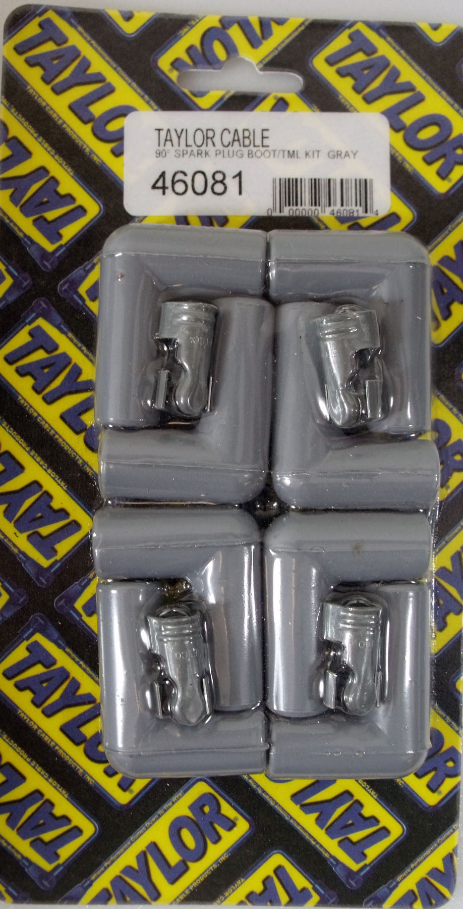 Spark Plug Wire Connector 7 - 10.4mm 90? 8 Gray 46081