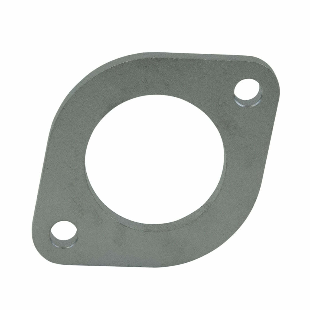 Flange 2 bolt laser cut wide Mild Steel 2.5 Exhaust Flange-Xforce-F2M-W25