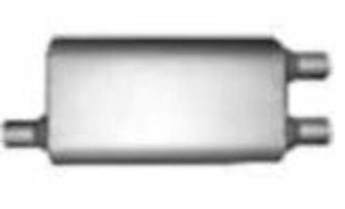 Jones Exhaust F534E Full Boar Truck Muffler 2.5 Inlet, 2.5 Outlet