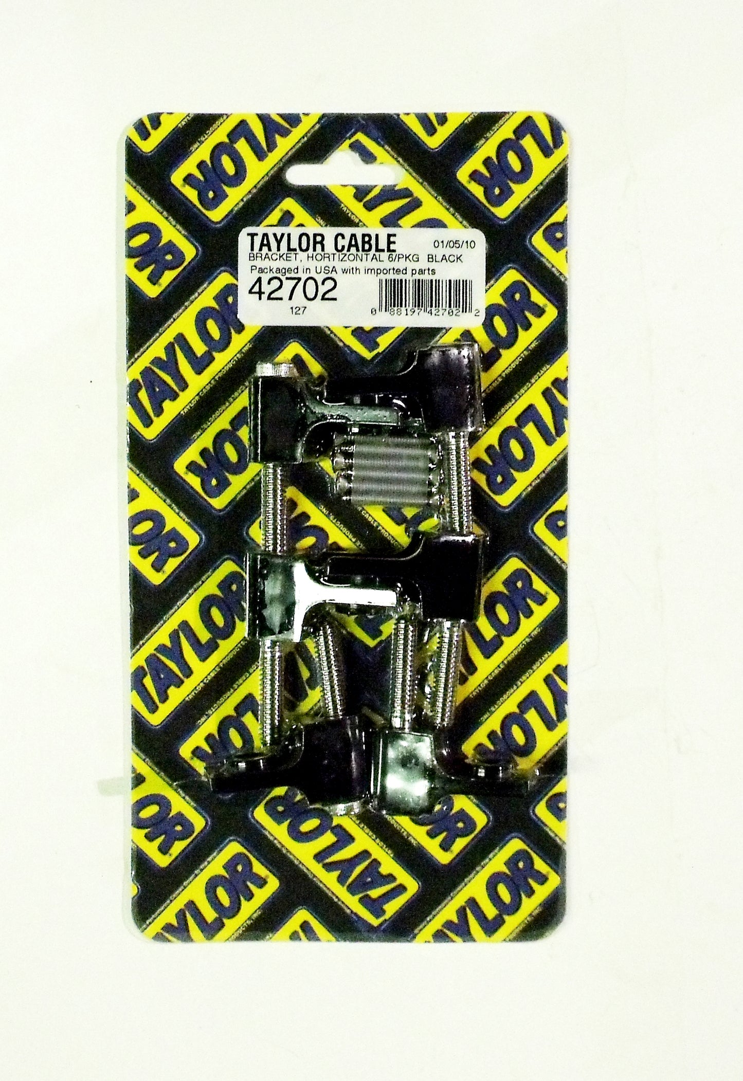 Spark Plug Wire Holder 6 Black 42702