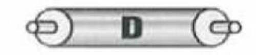 Jones Exhaust F824-9D Full Boar Full Flow Truck Muffler 4 Inlet, 4 Outlet