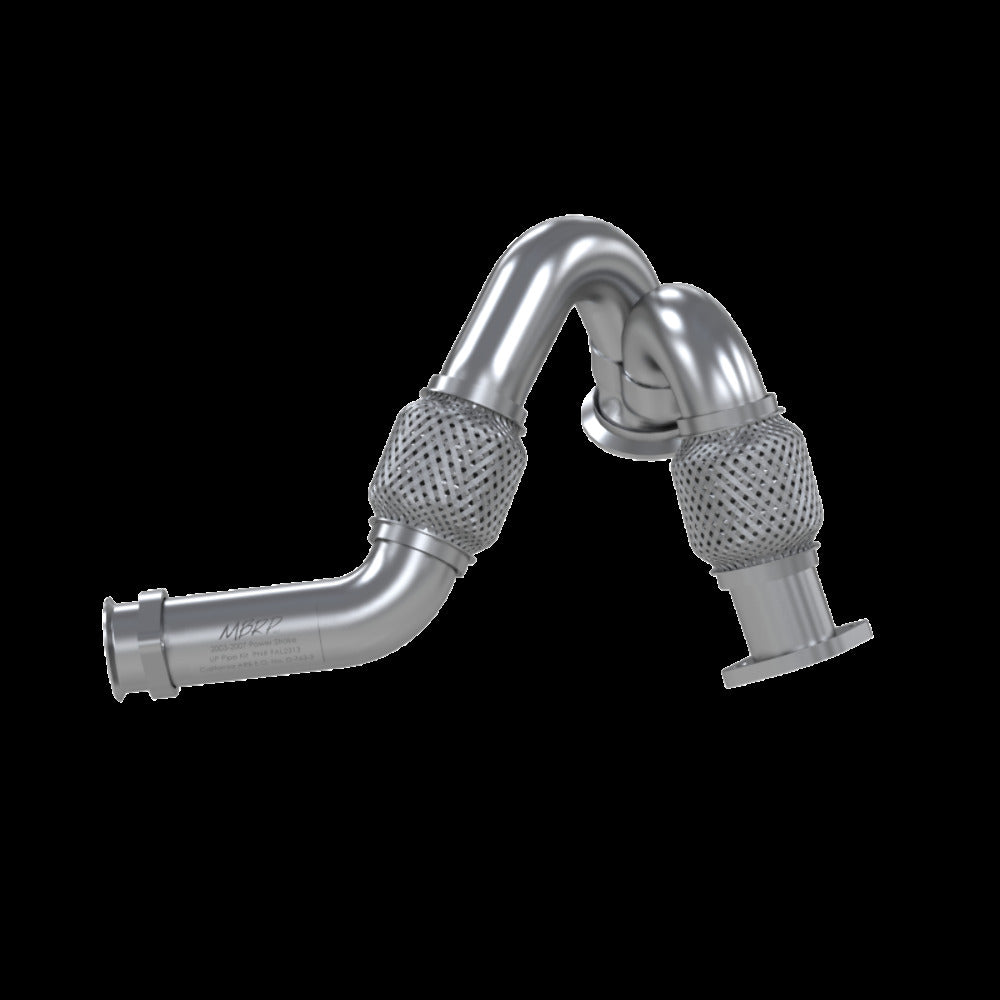 Fits 2004-2007 Ford F-250 Super Duty Pipe;Turbo Up Ford Dual AL - FAL2313 - U Pipe Car Part People