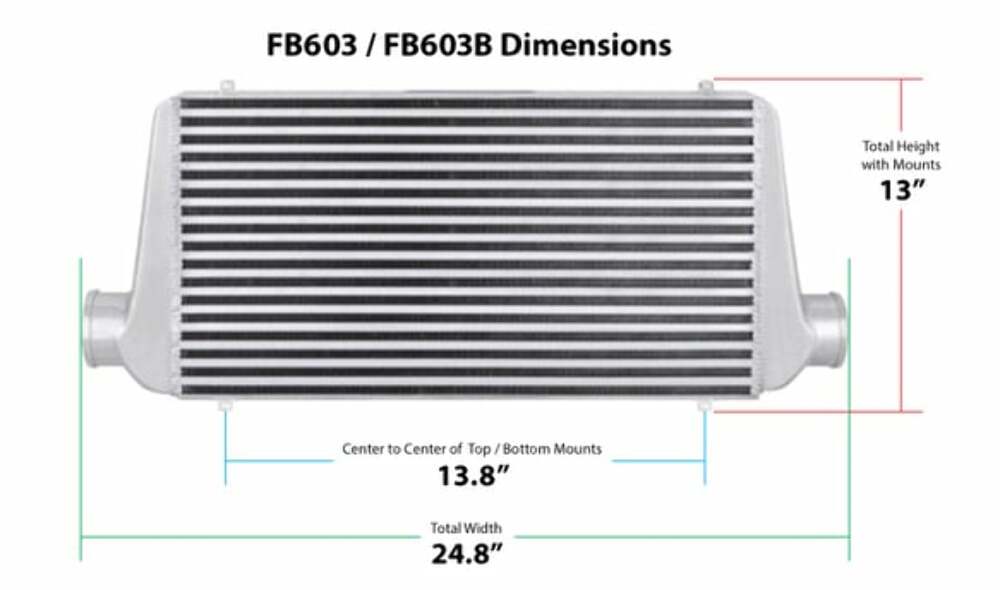 Frostbite Air to Air Intercooler - FB603